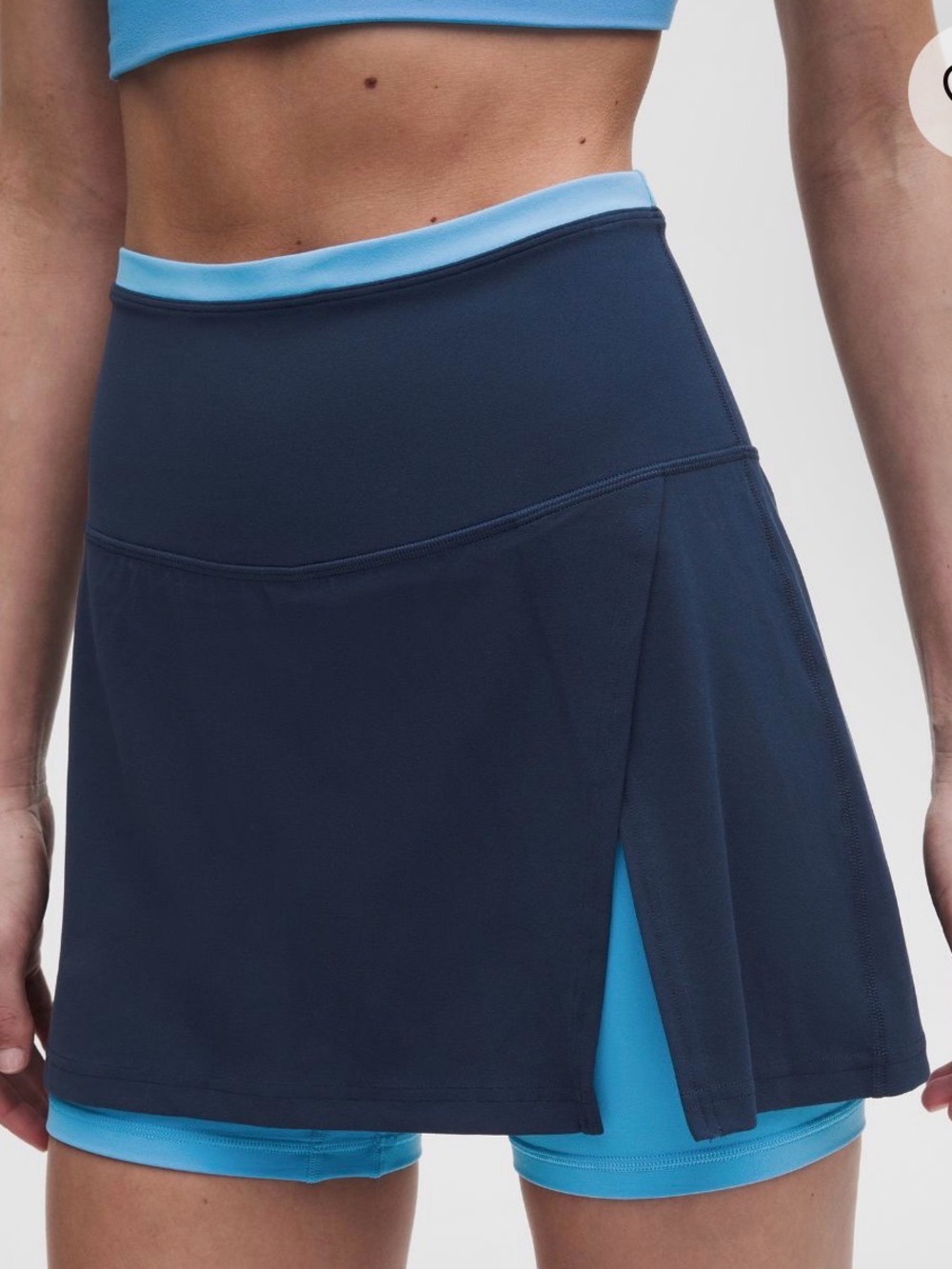 Lululemon Align side slit skirt with shorts size 14